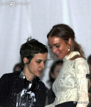 Samantha Ronson et la jolie Lindsay... le clash !