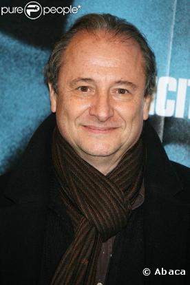 Le réalisateur français Patrick Braoudé, le jeudi 12 mars 2009, au Gaumont Marignan des Champs-Elysées, à l'occasion de l'avant-première parisienne de "Duplicity" !