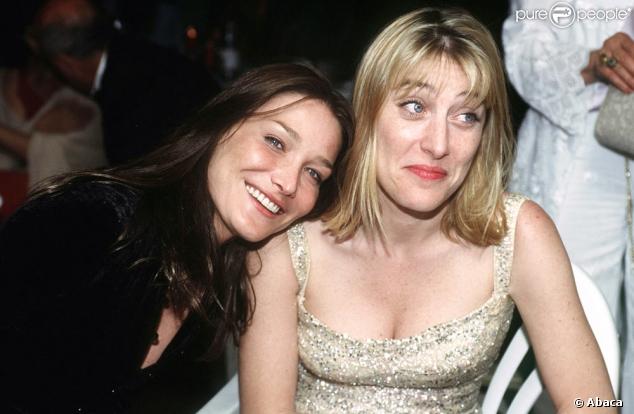 Valeria Bruni-Tedeschi et Carla Bruni  