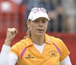 Annika Sörenstam, la championne de golf suédoise version sport... 