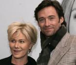 Hugh Jackman et Deborah Lee-Furniss, au Bernard B. Jacobs Theatre de Broadway, à l'occasion de la Première de 