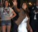 Michelle Rodriguez... dans son costume de Bebendum ! Lors de l'avant-première de "Fast and Furious 4", à Rome, le 25 mars 2009 !