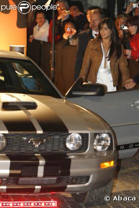 Michelle Rodriguez... un petit tour avant la projo ? Lors de l'avant-première de "Fast and Furious 4", à Rome, le 25 mars 2009 !