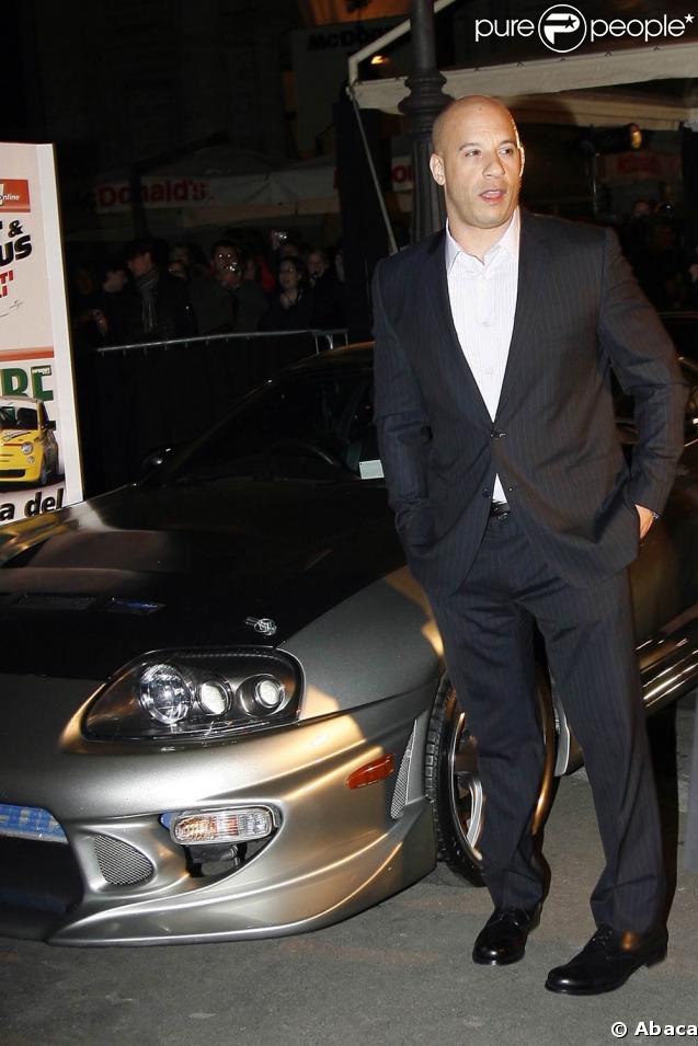 Vin Diesel... La classe... lors de l'avant-première de 