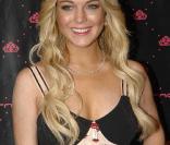 La belle Lindsay Lohan... à la soirée Fornarina, au Carrousel du Louvres, à Paris, en mai 2008 ! 