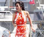  SCÈNE 6 :  Courteney arrive à jouer la colère, teintée de surprise, tout en courant ! Elle est géniale ! 