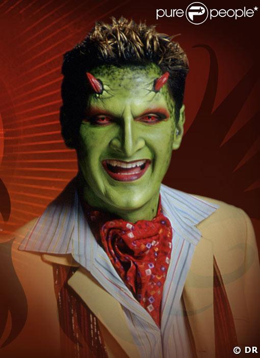 Andy Hallett dans le personnage de Lorne dans la série Angel 