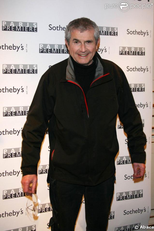 Claude Lelouch à la vente aux enchères, chez Sotheby's. 30/03/09