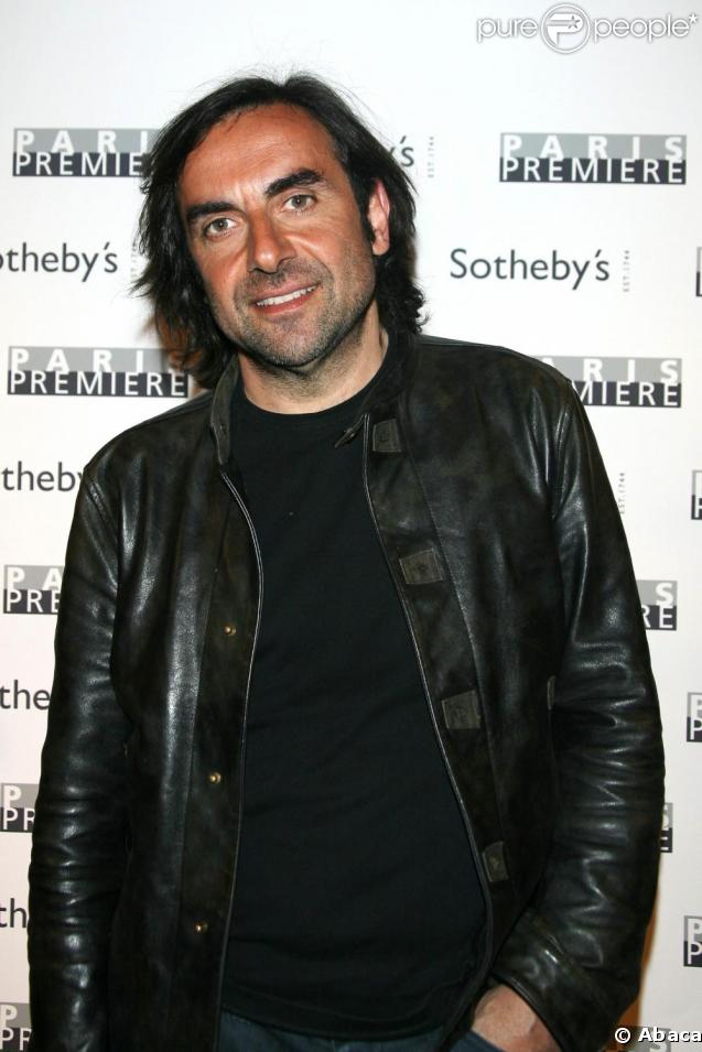 André Manoukian à la vente aux enchères, chez Sotheby's. 30/03/09