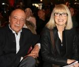 Mireille Darc et Jacques Séguéla à la vente aux enchères, chez Sotheby's. 30/03/09
