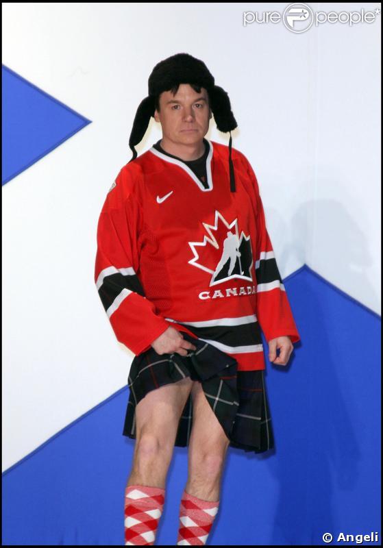 Mike Myers lors de la soirée de charité Dress to Kilt organisée par Sean Connery et sa femme Lady Micheline le 30 mars 2009