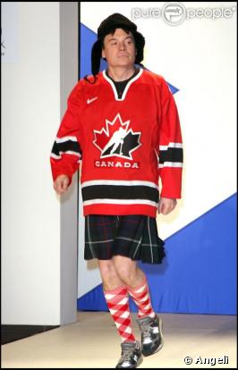 Mike Myers lors de la soirée de charité Dress to Kilt organisée par Sean Connery et sa femme Lady Micheline le 30 mars 2009