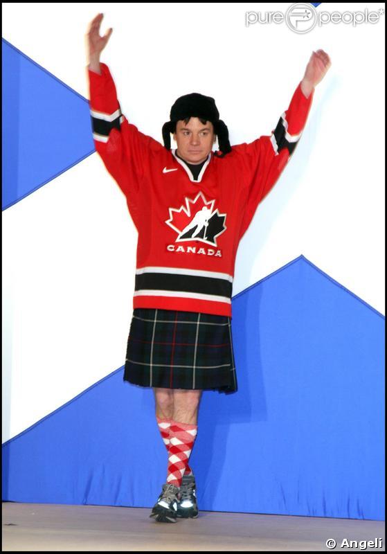 Mike Myers lors de la soirée de charité Dress to Kilt organisée par Sean Connery et sa femme Lady Micheline le 30 mars 2009