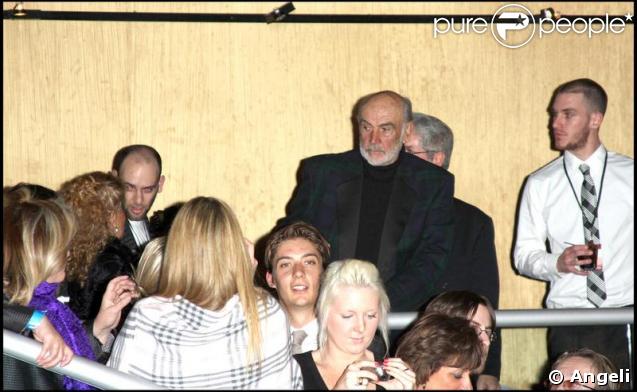 Sean Connery lors de la soirée de charité Dress to Kilt organisée par Sean Connery et sa femme Lady Micheline le 30 mars 2009