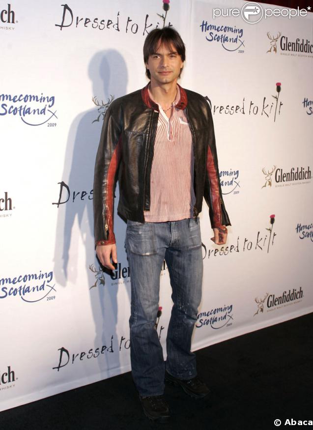 Markus Schenkenberg, le mannequin suédois lors de la soirée de charité Dress to Kilt organisée par Sean Connery et sa femme Lady Micheline le 30 mars 2009