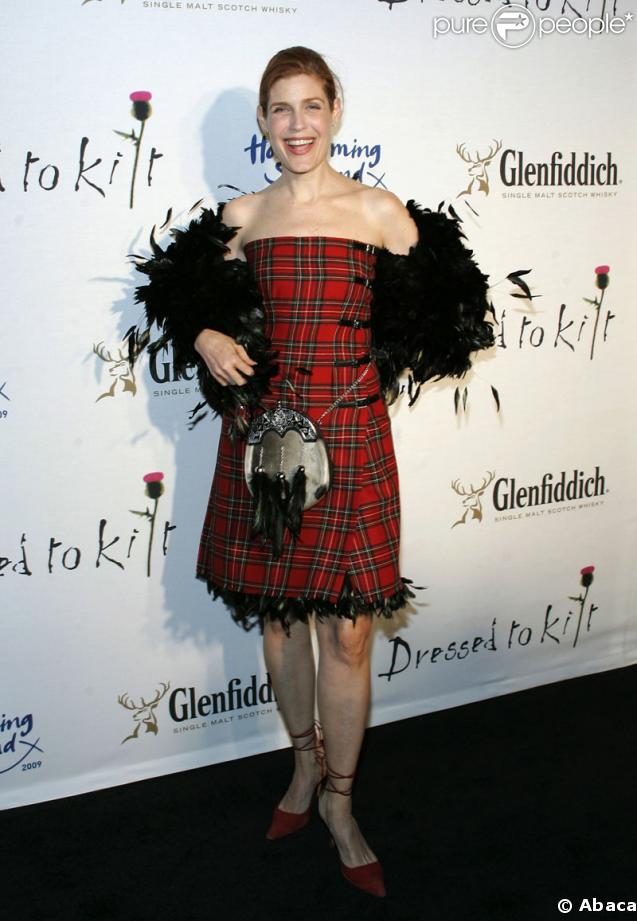 Laura Bennett, styliste, lors de la soirée de charité Dress to Kilt organisée par Sean Connery et sa femme Lady Micheline le 30 mars 2009