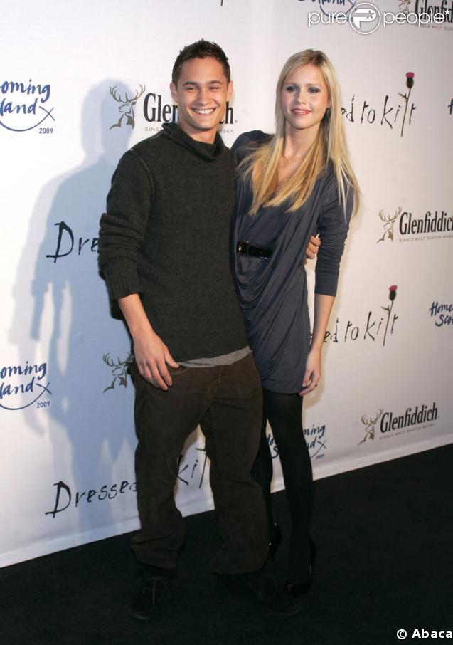 Rafi Gavron et Claire Holt lors de la soirée de charité Dress to Kilt organisée par Sean Connery et sa femme Lady Micheline le 30 mars 2009