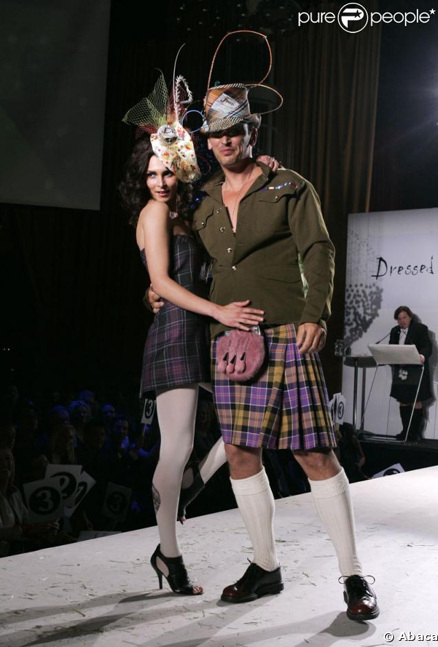 La soirée de charité Dress to Kilt le 30 mars 2009 à New York organisée par Sean Connery et sa femme 