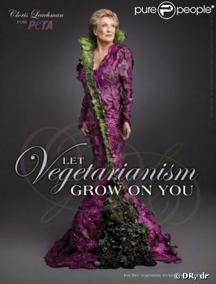 Cloris Leachman pour PeTA