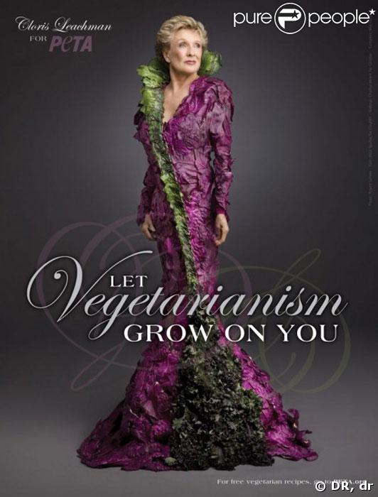 Cloris Leachman pour PeTA