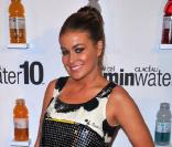 Carmen Electra lors de la soirée de lancement de la gamme de boisson Vitamin Water 10 à Broadway à New York le 2 avril 2009