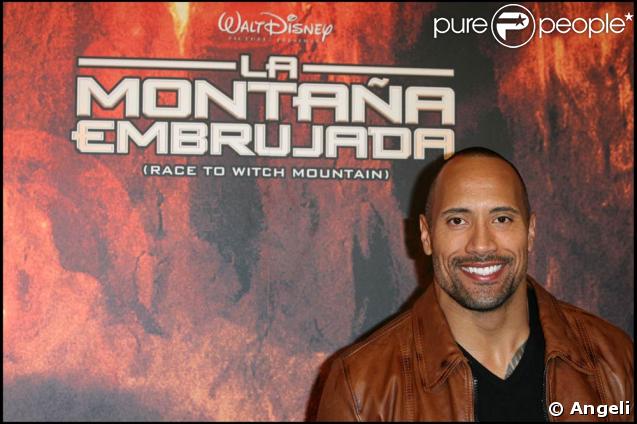 Dwayne Johnson, lors de l'avant-première de 