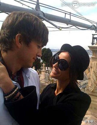Demi Moore et Ashton Kutcher à Nice