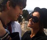 Demi Moore et Ashton Kutcher à Nice