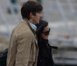 Ashton Kutcher et Demi Moore sur le tournage de 
