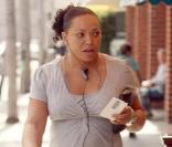 Tisha Campbell enceinte à Beverly Hills le 4 avril