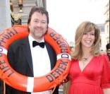 Derek Draper et Kate Garraway lors de la cérémonie des Galaxy British Book Awards à l'hôtel Grosvenor de Londres le 4 avril 2009