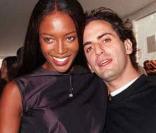 Marc Jacobs et Naomi Campbell en 1998 lors d'une Fashion Week 