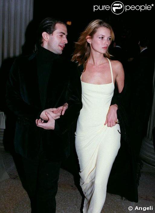 Marc Jacobs et Kate Moss en 1995. Une amitié qui dure entre les deux stars 