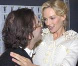 Marc Jacobs peut compter parmi ses fans, la belle Uma Thurman, taille mannequin
