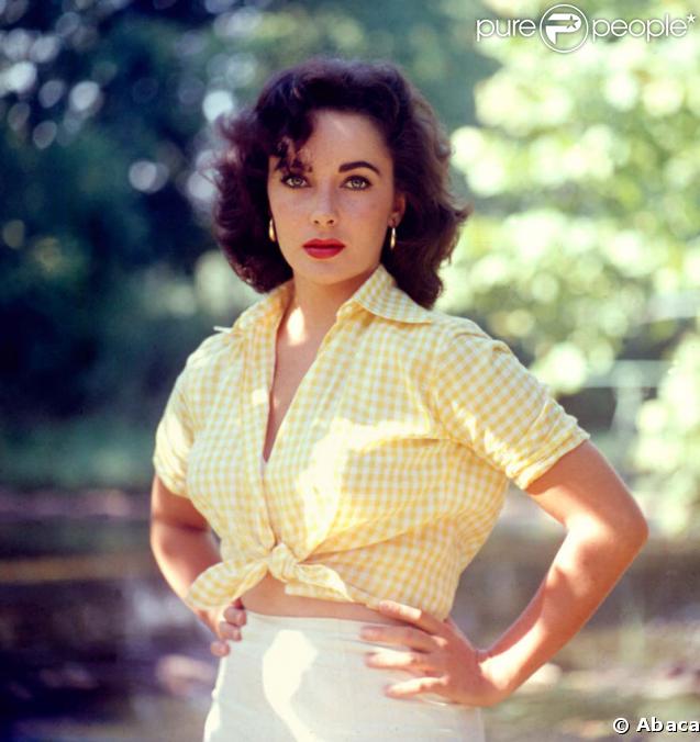 Elizabeth Taylor en 1957 
