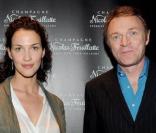 Linda Hardy et Christophe Hondelatte, à l'occasion de la soirée Nicolas Feuillate, au Palais de Tokyo, le 7 avril 2009 !