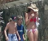 Cindy Crawford et son mari Randy Gerber en vacances sportives à Los Cabos, au Mexique