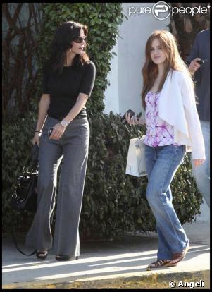 Courteney Cox et Isla Fisher