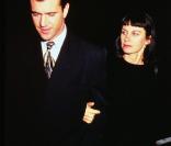 Mel Gibson et son épouse Robyn, en 1990. 