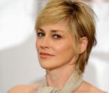 Sharon Stone à la conférence de presse du sommet qui aura lieu la semaine prochaine et qui réunira les 15 premières dames de 15 pays d'Afrique. 16/04/09