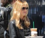 Sarah Michelle Gellar, future maman, à New York. 16/04/09