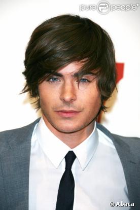 Zac Efron lors de l'avant première à Paris de son film Encore 17 ans