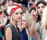 Agyness Deyn au Festival de Coachella. 19/04/09