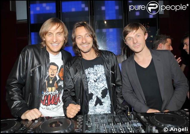 David Guetta, Bob Sinclar et Martin Solveig, la 