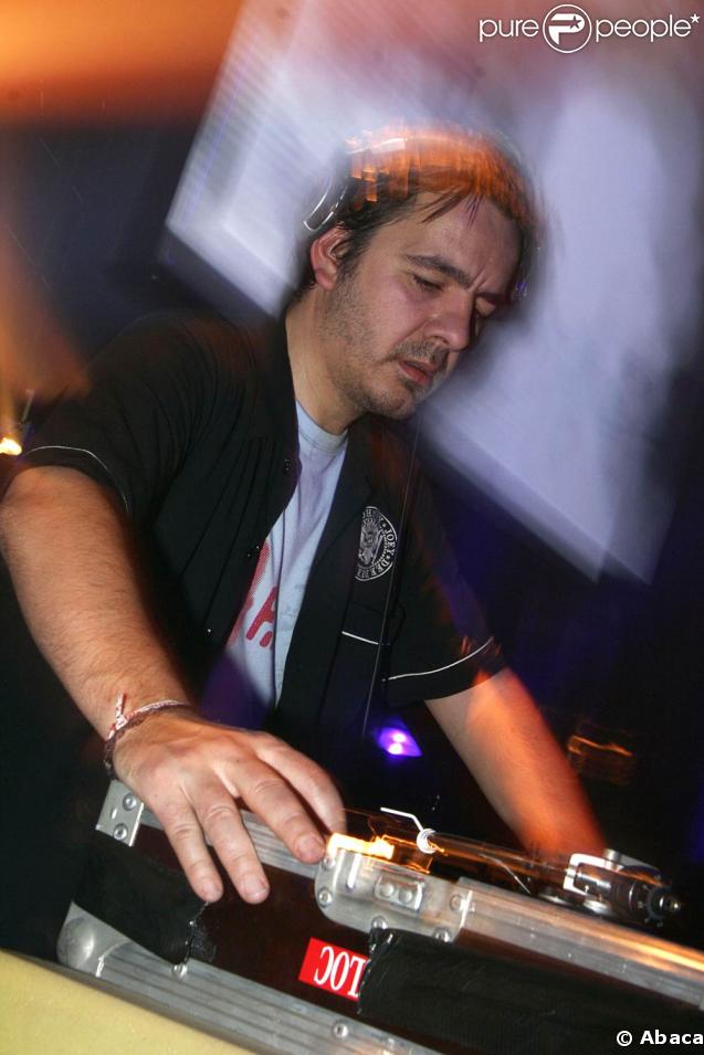 Laurent Garnier, un des DJ précurseurs de l'electro française avec Antoine Clamaran 