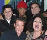 Benjamin Castaldi et le jury de Nouvelle Star
