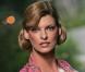 Plus de 15 ans après ses débuts, Linda Evangelista est toujours aussi éblouissante sur un podium. A l'occasion de la présentation de la collection Dior Automne-Hiver 2005-06, le top était sublime dans cette robe rose drapée et brodée. 