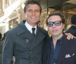 Anthony Kennedy Shriver et Emanuele della Valle lors de la soirée Hogan organisée en l'honneur de l'association Best Buddies, le 23/04/09