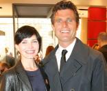 Delphine Chanéac et Anthony Kennedy Shriver lors de la soirée Hogan organisée en l'honneur de l'association Best Buddies, le 23/04/09