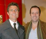 Anthony Kennedy Shriver et Christian Vadim lors de la soirée Hogan organisée en l'honneur de l'association Best Buddies, le 23/04/09